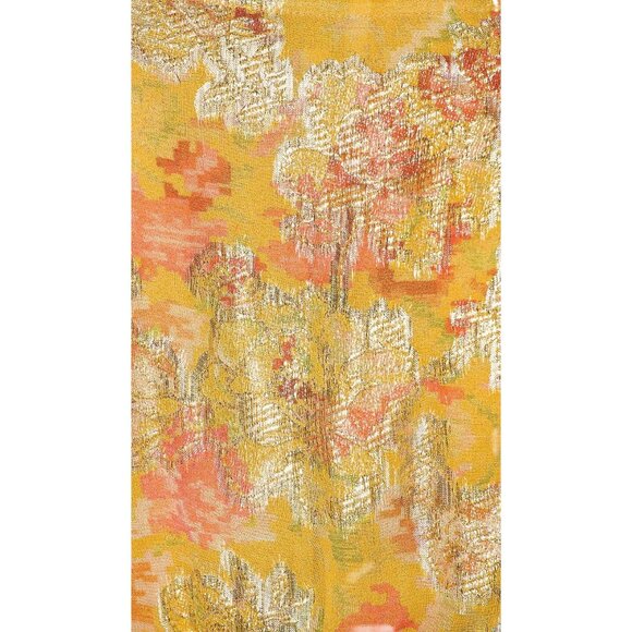 HEMANT AND NANDITA Nova Bodysuit in Mustard Multi X-Small New Womens Blouse Top - Picture 5 of 10